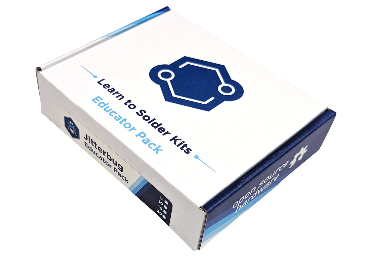 Educator Pack: Jitterbug – Learn to Solder Kits