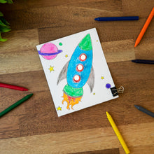 Load image into Gallery viewer, Paper Circuit Kit: Rocket Ship
